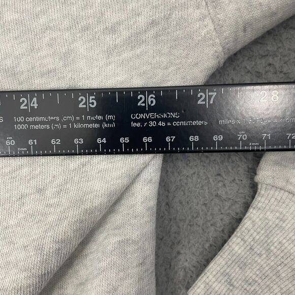 Old Navy Oversized Hoodie Women XL Gray Lightweight  Full Zip NWT - Picture 9 of 11